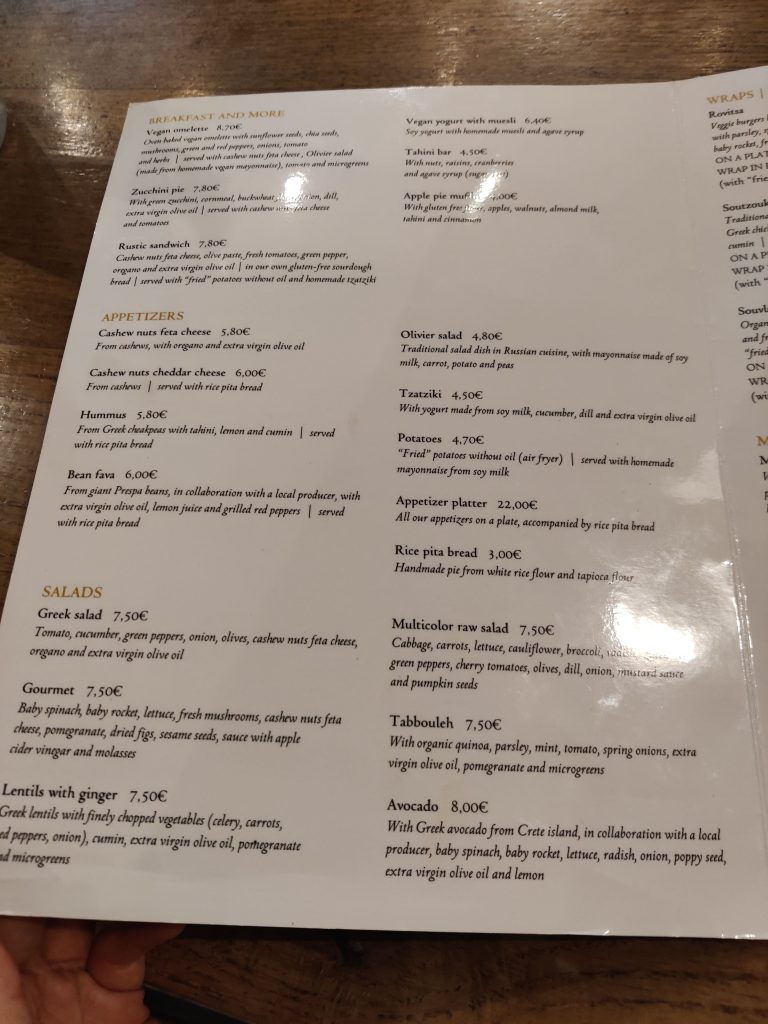 Carta Veganaki 1